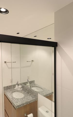 Apartamento para alugar com 86m², 2 quartos e sem vagaBanheiro Social