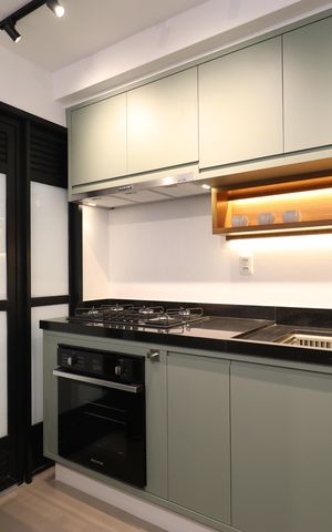 Apartamento para alugar com 86m², 2 quartos e sem vagaCozinha e Área de serviço 
