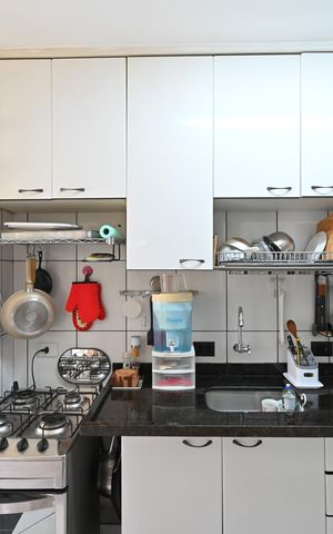 Apartamento à venda com 57m², 2 quartos e 1 vagaCozinha 