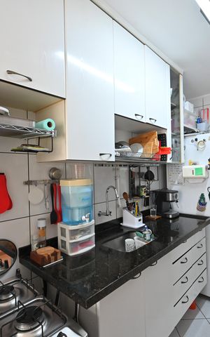 Apartamento à venda com 57m², 2 quartos e 1 vagaCozinha