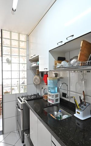 Apartamento à venda com 57m², 2 quartos e 1 vagaCozinha