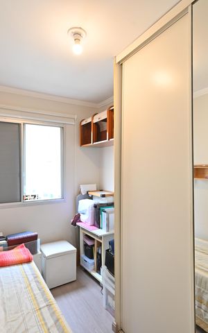 Apartamento à venda com 57m², 2 quartos e 1 vagaQuarto 2