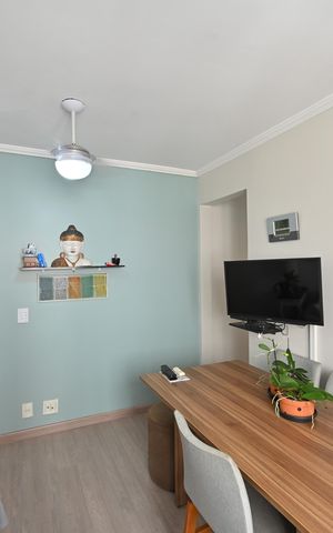 Apartamento à venda com 57m², 2 quartos e 1 vagaSala