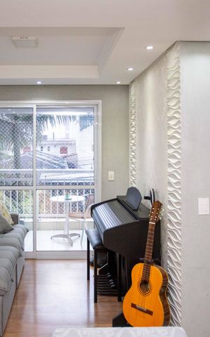 Apartamento à venda com 66m², 3 quartos e 1 vagaSala