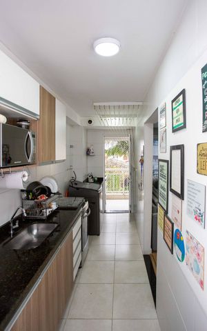 Apartamento à venda com 66m², 3 quartos e 1 vagaCozinha
