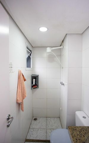 Apartamento à venda com 66m², 3 quartos e 1 vagaBanheiro da Suíte