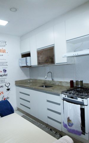 Apartamento à venda com 76m², 2 quartos e 1 vagaCozinha