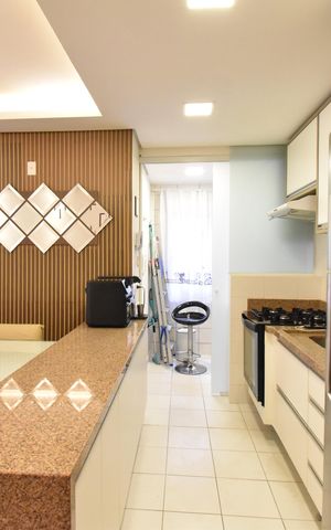 Apartamento para alugar com 60m², 3 quartos e 1 vagaSala/Cozinha