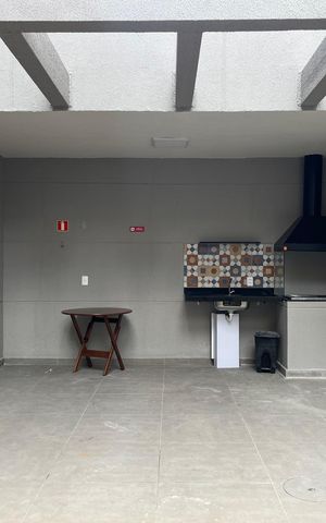 Studio para alugar com 21m², 1 quarto e sem vaga Studio para alugar com 21m², 1 quarto e sem vagaÁrea comum - Churrasqueira