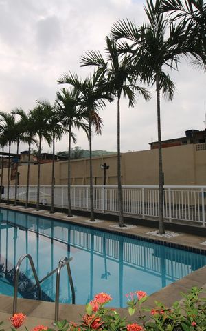 Apartamento à venda com 60m², 2 quartos e 2 vagasÁrea comum - Piscina