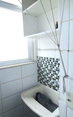 Apartamento à venda com 60m², 2 quartos e 2 vagasÁrea de Serviço