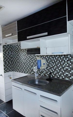 Apartamento à venda com 60m², 2 quartos e 2 vagasCozinha