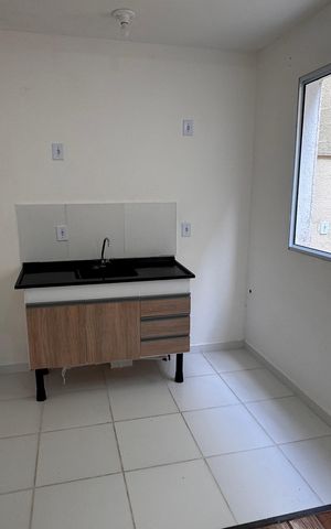 Casa de condomínio para alugar com 59m², 2 quartos e 1 vagaCozinha