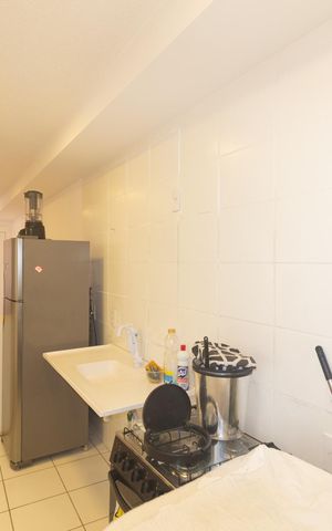 Apartamento para alugar com 40m², 1 quarto e sem vaga Apartamento para alugar com 40m², 1 quarto e sem vagaCozinha e Área de Serviço