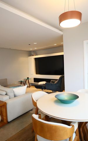 Apartamento para alugar com 186m², 3 quartos e 3 vagasSala