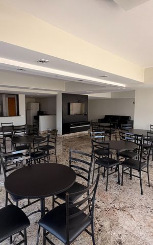 Apartamento para alugar com 115m², 3 quartos e 3 vagas Apartamento para alugar com 115m², 3 quartos e 3 vagasÁrea comum - Salão de festas