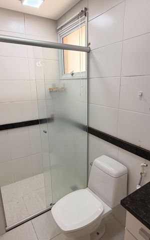 Apartamento para alugar com 115m², 3 quartos e 3 vagas Apartamento para alugar com 115m², 3 quartos e 3 vagasBanheiro da Suíte