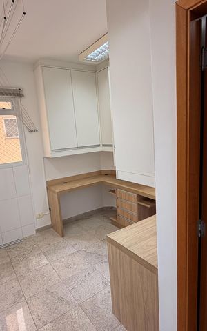 Apartamento para alugar com 115m², 3 quartos e 3 vagas Apartamento para alugar com 115m², 3 quartos e 3 vagasLavanderia