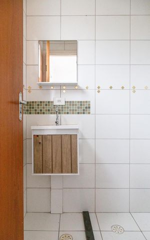Apartamento à venda com 56m², 2 quartos e 1 vagaBanheiro do Quarto 2 suíte