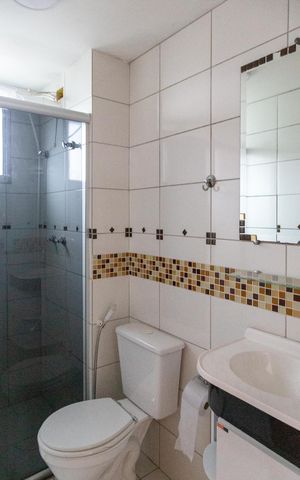 Apartamento à venda com 56m², 2 quartos e 1 vagaBanheiro social