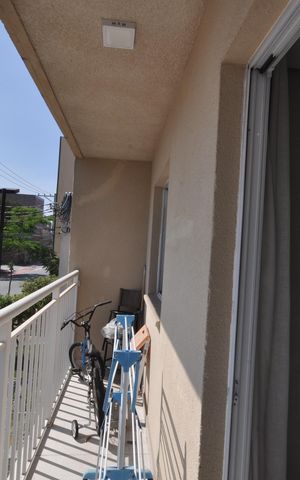 Apartamento para alugar com 31m², 1 quarto e sem vagaSacada da Sala
