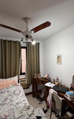 Apartamento à venda com 130m², 3 quartos e 2 vagasQuarto 2