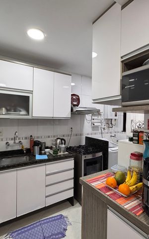 Apartamento à venda com 130m², 3 quartos e 2 vagasCozinha e Área de Serviço