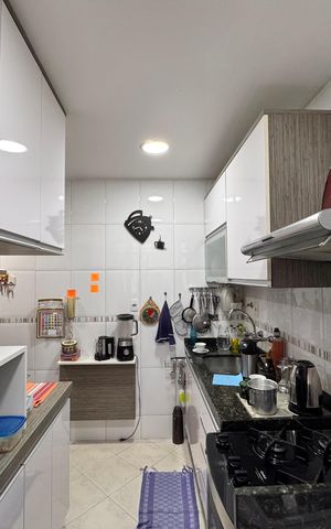 Apartamento à venda com 130m², 3 quartos e 2 vagasCozinha e Área de Serviço