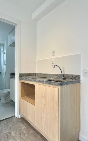 Apartamento para alugar com 48m², 1 quarto e sem vaga Apartamento para alugar com 48m², 1 quarto e sem vagaCozinha