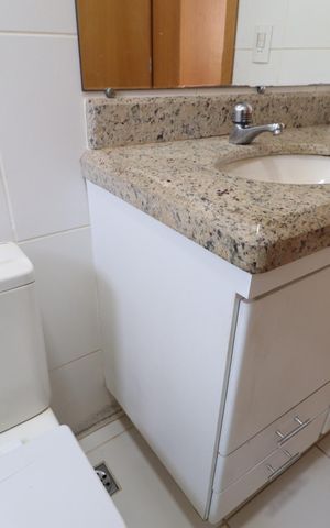 Apartamento para alugar com 130m², 3 quartos e 2 vagasBanheiro Social