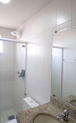 Apartamento para alugar com 130m², 3 quartos e 2 vagasBanheiro Social