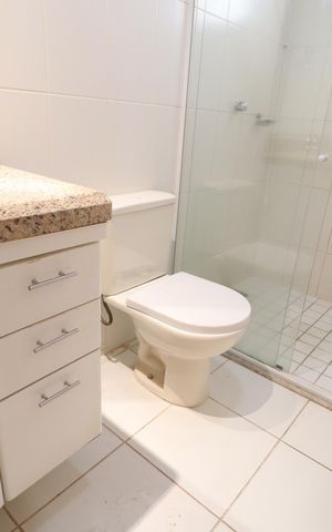 Apartamento para alugar com 130m², 3 quartos e 2 vagasBanheiro do Quarto 3