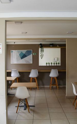 Apartamento para alugar com 33m², 2 quartos e sem vaga Apartamento para alugar com 33m², 2 quartos e sem vagaÁrea comum - Salão de festas