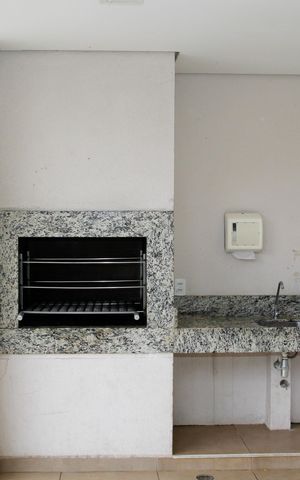 Apartamento para alugar com 33m², 2 quartos e sem vaga Apartamento para alugar com 33m², 2 quartos e sem vagaÁrea comum - Churrasqueira