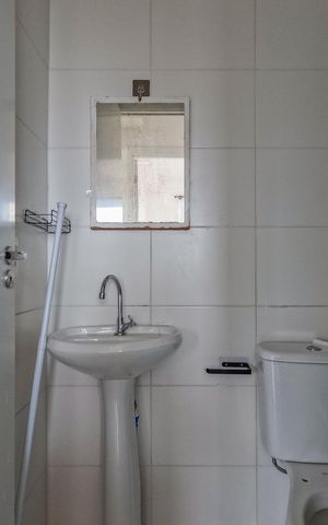 Apartamento para alugar com 33m², 2 quartos e sem vaga Apartamento para alugar com 33m², 2 quartos e sem vagaBanheiro