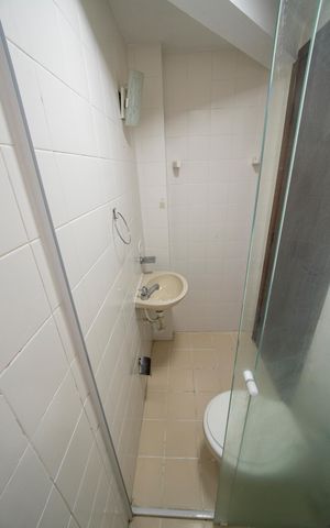 Apartamento para alugar com 32m², 1 quarto e sem vaga Apartamento para alugar com 32m², 1 quarto e sem vagaBanheiro