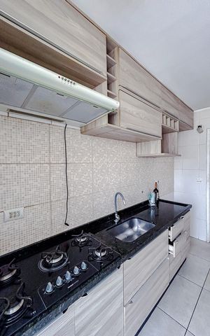 Apartamento à venda com 60m², 2 quartos e 1 vagaCozinha