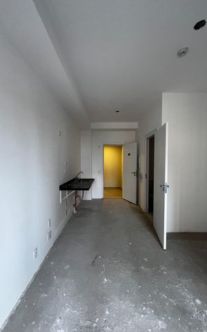 Studio à venda com 25m², 1 quarto e sem vagaSala / Quarto