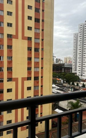 Studio à venda com 25m², 1 quarto e sem vagaVaranda