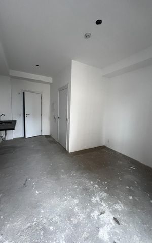 Studio à venda com 25m², 1 quarto e sem vagaSala / Quarto