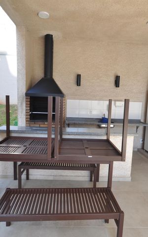 Apartamento para alugar com 35m², 2 quartos e sem vagaÁrea comum - Churrasqueira