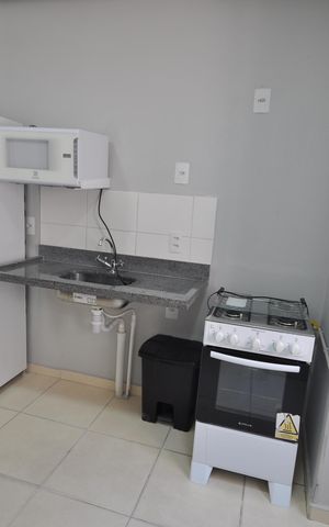 Apartamento para alugar com 35m², 2 quartos e sem vagaÁrea comum - Salão de festas