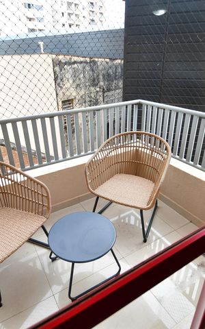 Apartamento à venda com 170m², 4 quartos e 2 vagasSala - Sacada