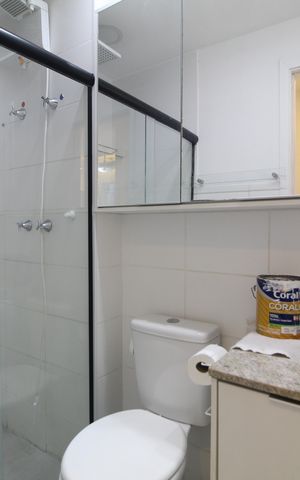 Apartamento para alugar com 48m², 2 quartos e 1 vagaBanheiro