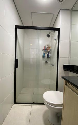 Apartamento à venda com 41m², 2 quartos e 1 vaga Apartamento à venda com 41m², 2 quartos e 1 vagaBanheiro