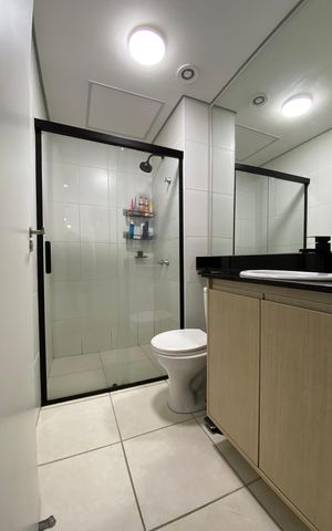 Apartamento à venda com 41m², 2 quartos e 1 vaga Apartamento à venda com 41m², 2 quartos e 1 vagaBanheiro