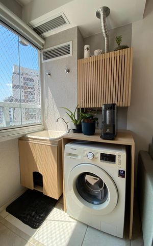 Apartamento à venda com 41m², 2 quartos e 1 vaga Apartamento à venda com 41m², 2 quartos e 1 vagaÁrea de serviço