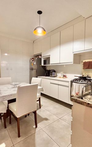 Casa à venda com 121m², 2 quartos e 1 vagaCozinha