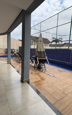 Casa de condomínio à venda com 96m², 2 quartos e 2 vagas Casa de condomínio à venda com 96m², 2 quartos e 2 vagasÁrea comum - Piscina