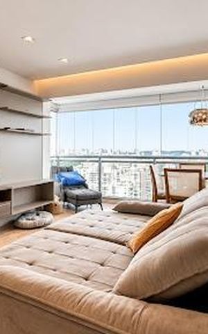 Apartamento à venda com 72m², 1 quarto e 1 vaga